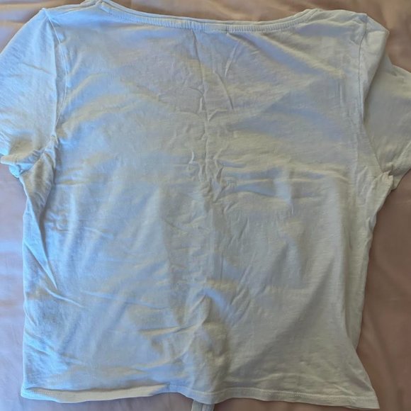 Knot-front T-shirt - Picture 2 of 3